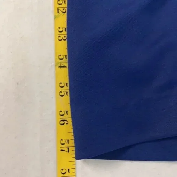 Vintage Maxi Dress Floral Bodice Blue Skirt Homemade XL - Picture 4 of 5